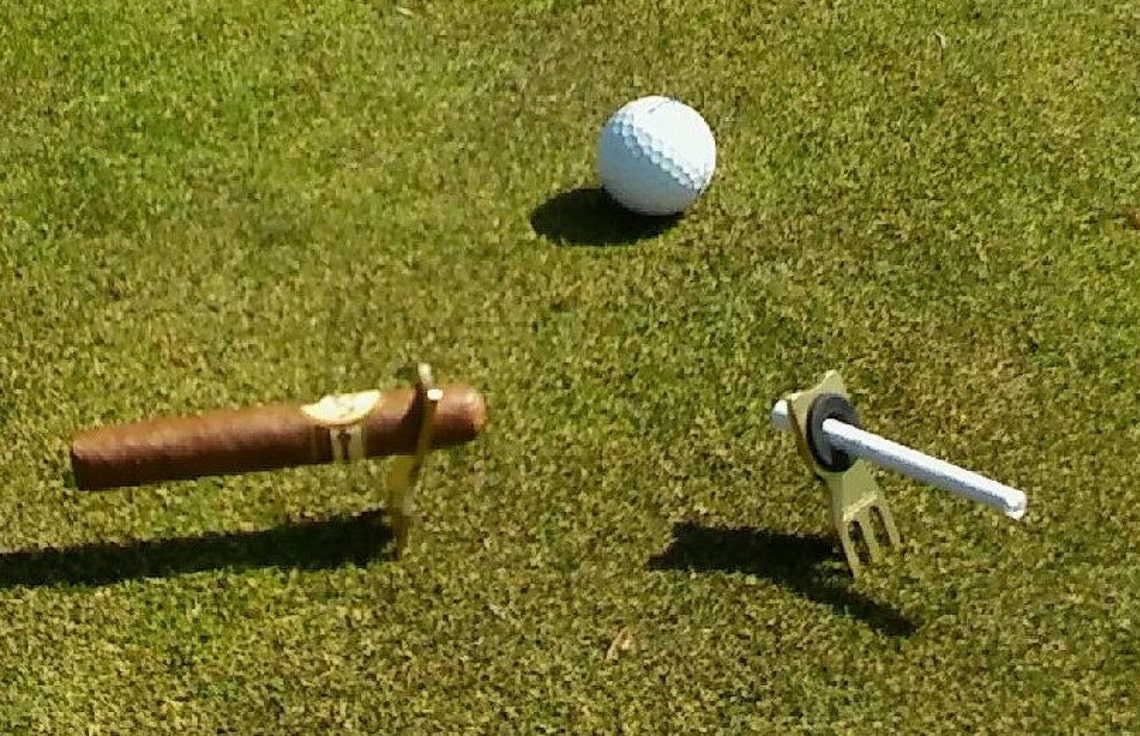 Unengraved Golf Divot Tool, Cigar Holder, Club Rest.... Save 24