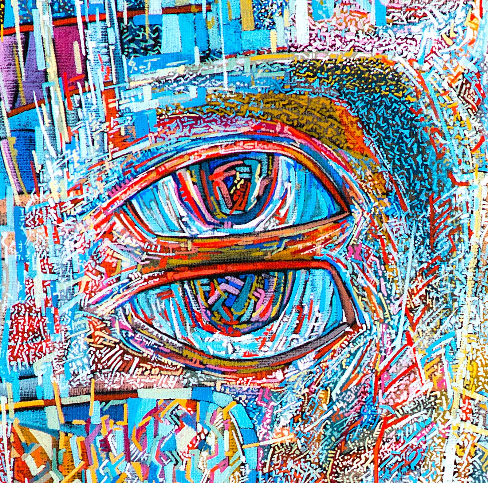 Digital poet art Digital abstract art The poetry art print Etsy