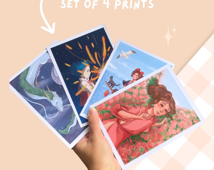 Ponyo Fan Art Print - Etsy Australia