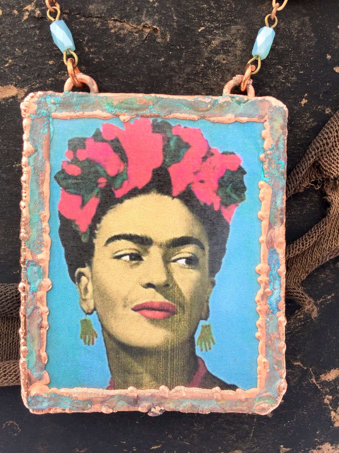 Frida Wearing Picasso Earrings | Etsy