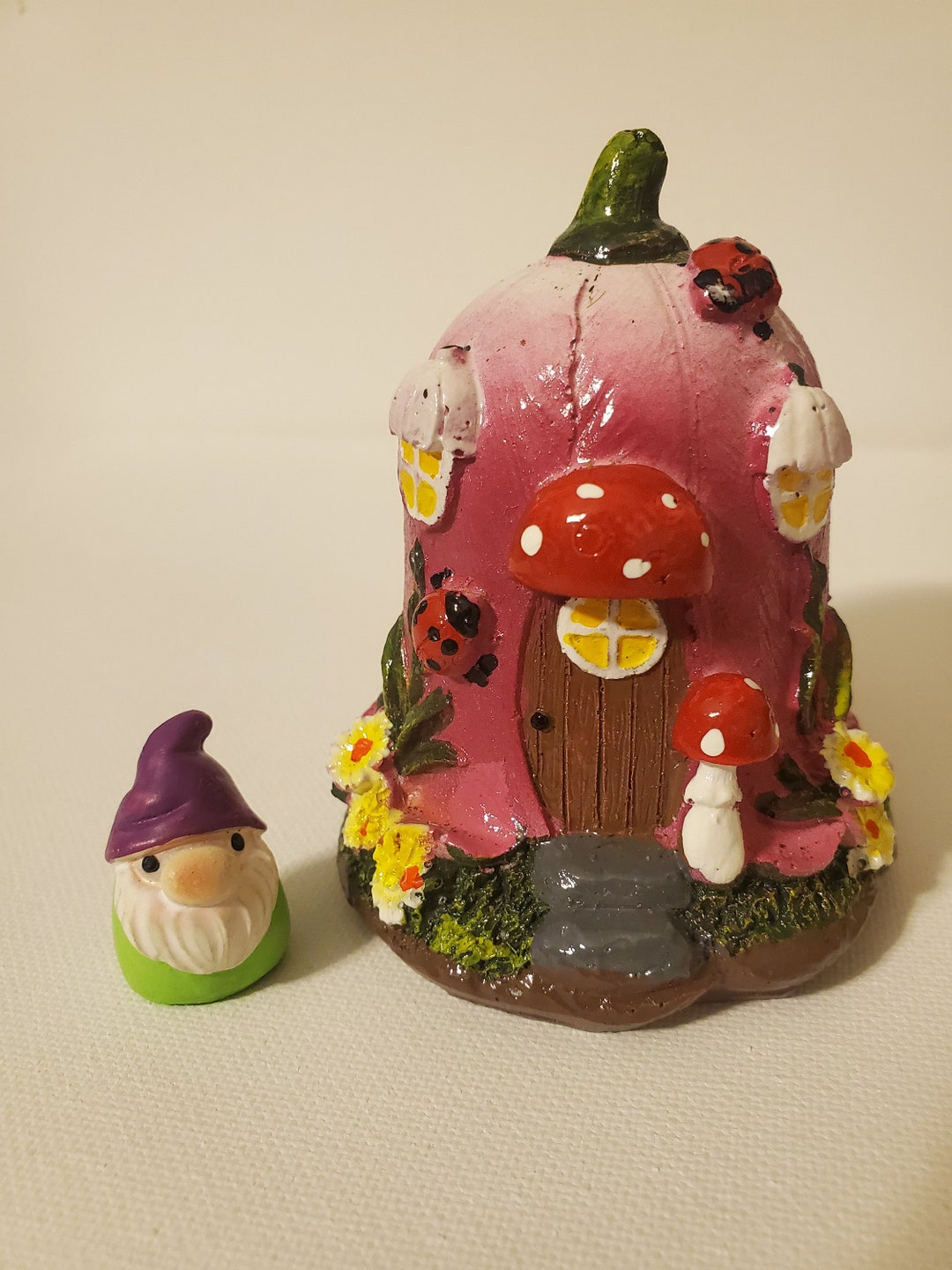 Gnome and House Fairy Garden Accessories Etsy