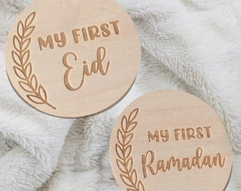 my first Ramadan - Islamic baby gift - my first Eid - Muslim baby milestone - Baby first ramadan 2025 -baby first Eid 2025 - baby eid gift