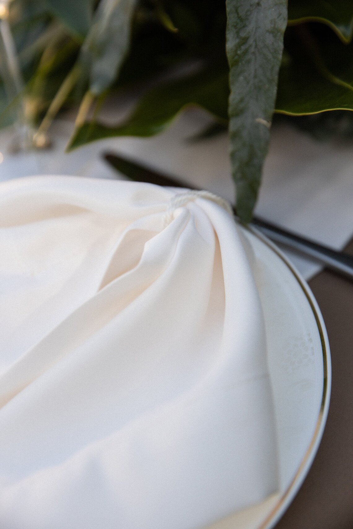 Ivory wedding napkins Etsy