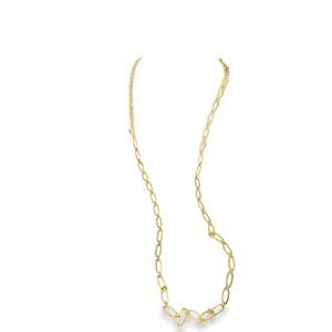 18k Yellow Gold  Cartier 1970s Chain Gold Necklace  - 139.70grams