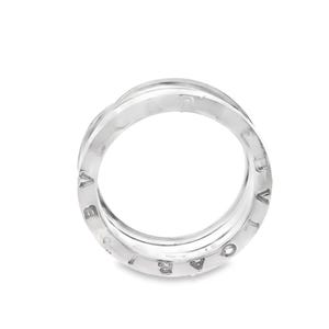 18k White Gold Bulgari B Zero 1 Ring Size 61 - 10.68grs