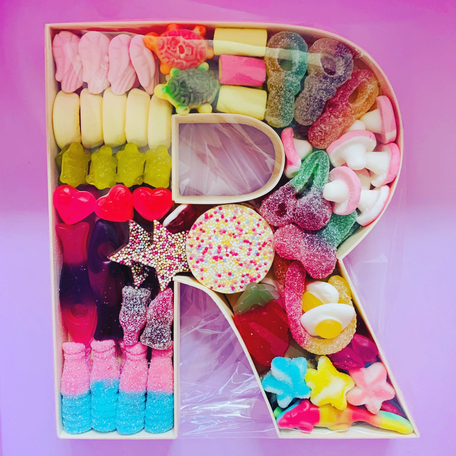 Sweet Filled Letters Etsy