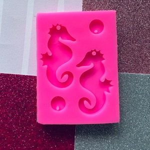 Seahorse Silicone Mould | Handmade Resin Earring Mold