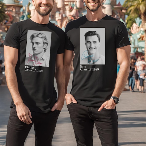 Prince Yearbook T-Shirt | Nostalgic Signature Style Tee | Gift for Him | Boyfriend, Husband, Brother | Men's Fashion | Men's Prince Shirt
