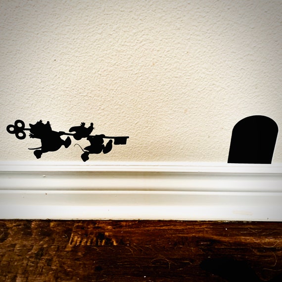 Fairytale Mice Wall Decal | Vinyl Sticker | Room Decor | House Decor