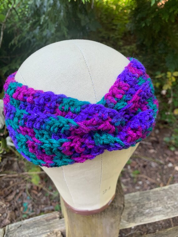 Twisted Headband | Handmade | Crochet | Multiple Colors