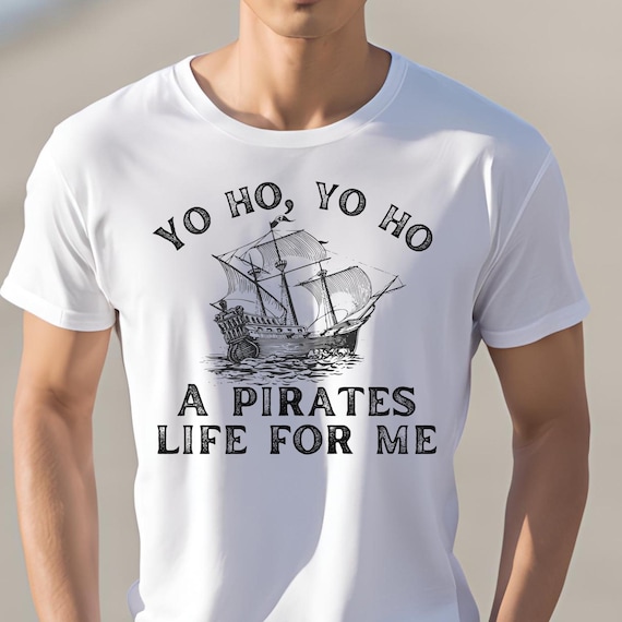 A Pirates Life for Me T Shirt | Pirates of the Caribbean | Vacation | Mens Tee Shirt | Tshirts, womens, unisex, happiest place on earth