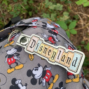 Classic Sign Key Fobs | Mouse Key Chains | Magical Dangles | Happiest Place on Earth | Bag Tags | Disney Sign
