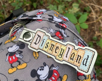 Classic Sign Key Fobs | Mouse Key Chains | Magical Dangles | Happiest Place on Earth | Bag Tags | Disney Sign