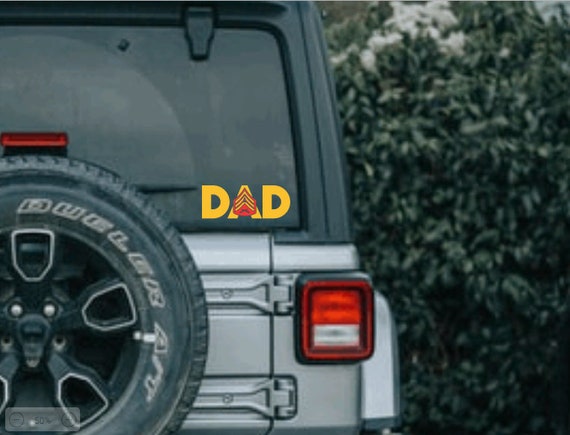 Father's Day Military Insignia Vinyl | Any Branch | Any Rank