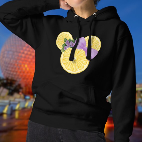 Violet Lemonade Sweatshirt | Mouse Ears | Vacation Hoodie | Flower and Garden Festival | Floral Design | Magical Moments
