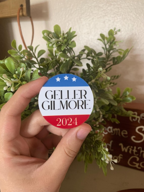Geller Gilmore 2028 Presidential Sticker: Waterproof Gilmore Girls Decal