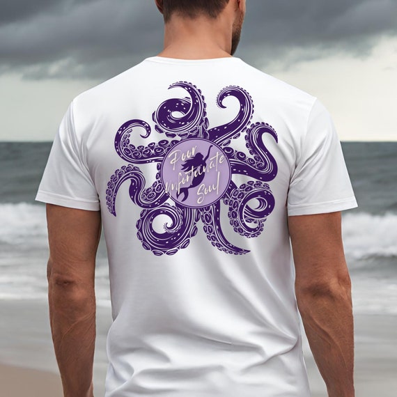 Poor Unfortunate Soul T-Shirt | Multiple Colors | Bella + Canvas | Vacation Shirt | Ursula