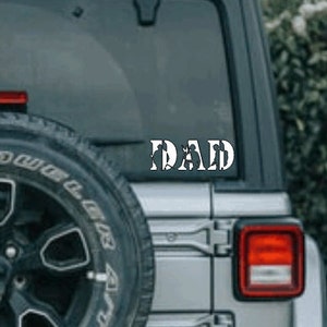 Father&#39;s Day Military Dad Vinyl