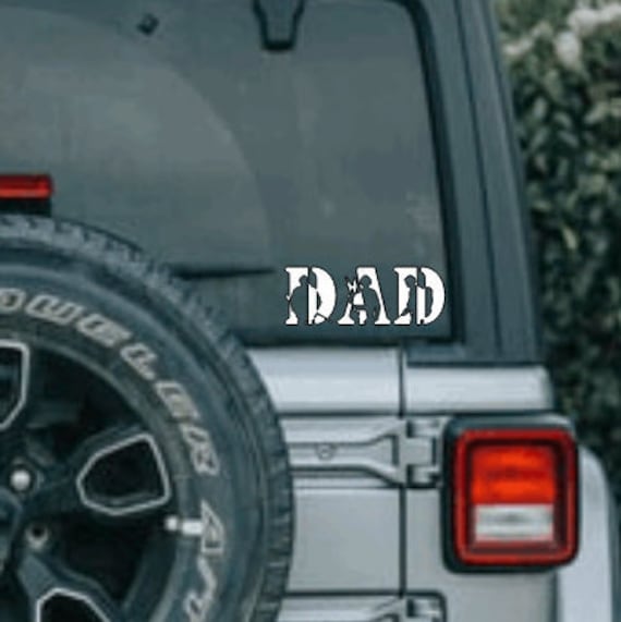 Father's Day Military Dad Vinyl