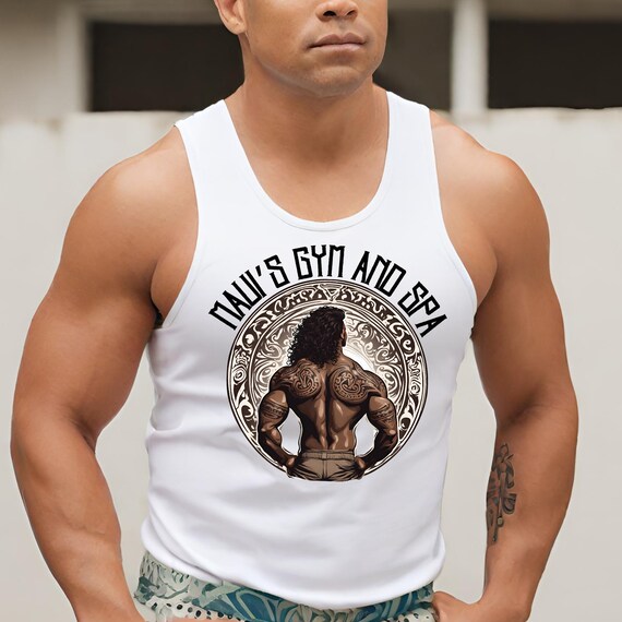 Maui's Gym Tank | Moana | Workout | Men's Tanks | Vacation Shirts