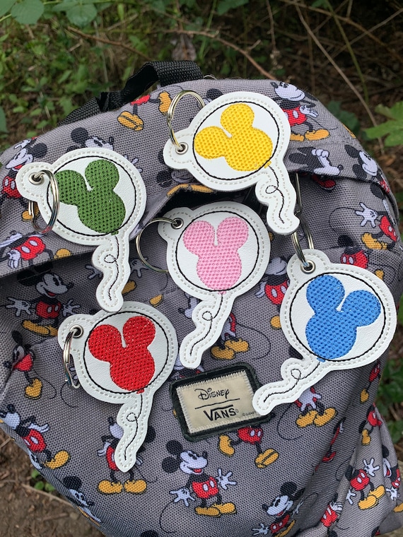 Mouse Balloon Key Fobs | Mouse Key Chains | Magical Dangles | Happiest Place on Earth | Bag Tags