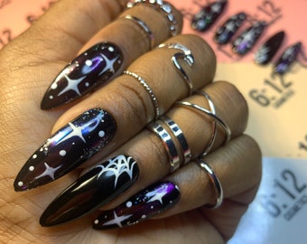 Costume Nails Etsy