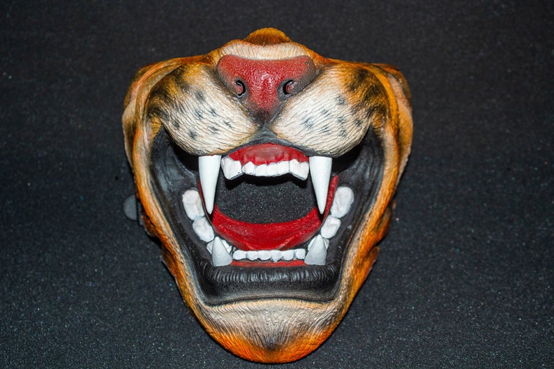Tiger Maske Samurai Grinsen König Tekken Bild 2