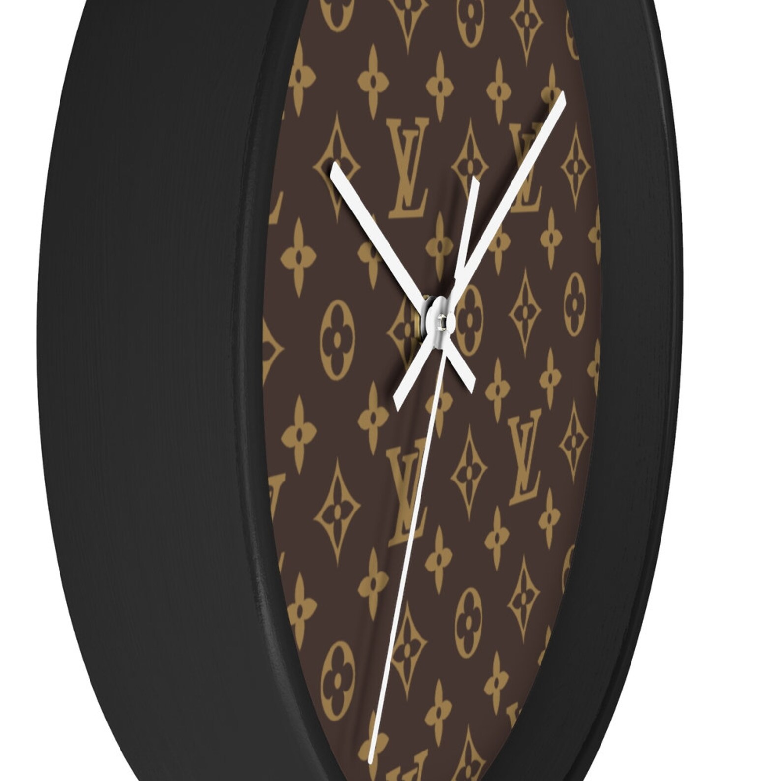 Louis Vuitton Inspired Wall Clock Free Shipping Etsy