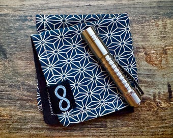 EDC Hank Japanese Hemp Leaf Asanoha dark petrol