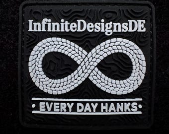 Every Day Hanks - High Quality 3D PVC Patch, Tactical Path, EDC, Military Patch, Statement, Tactical Gear, Airsoft