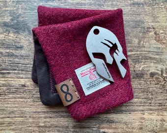 EDC Hank Harris Tweed burgundy mottled