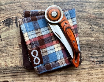 EDC Hank flannel jeans, checked