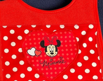 BIBS Minnie & Mickey Mouse for baby or toddler. Red, White, other colors. See item details.