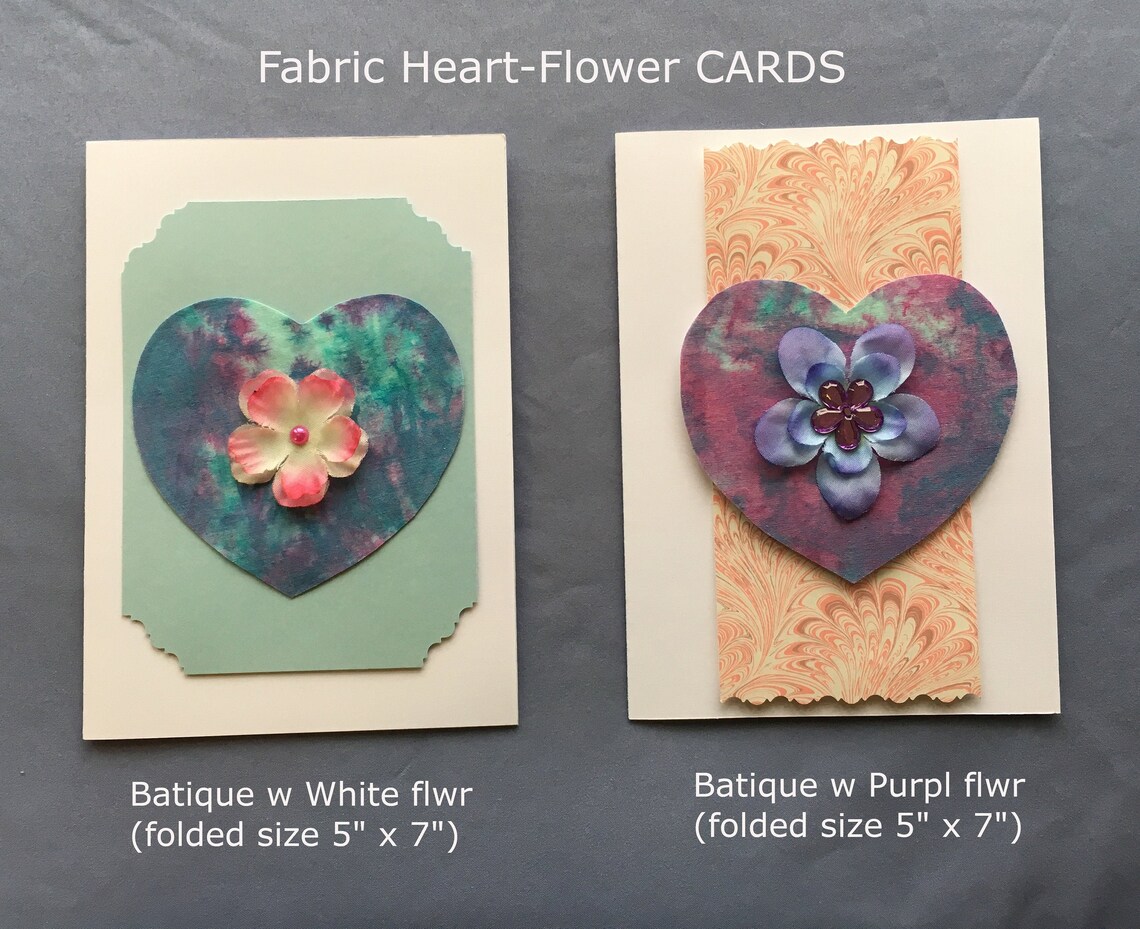 Heart Greeting Cards Etsy