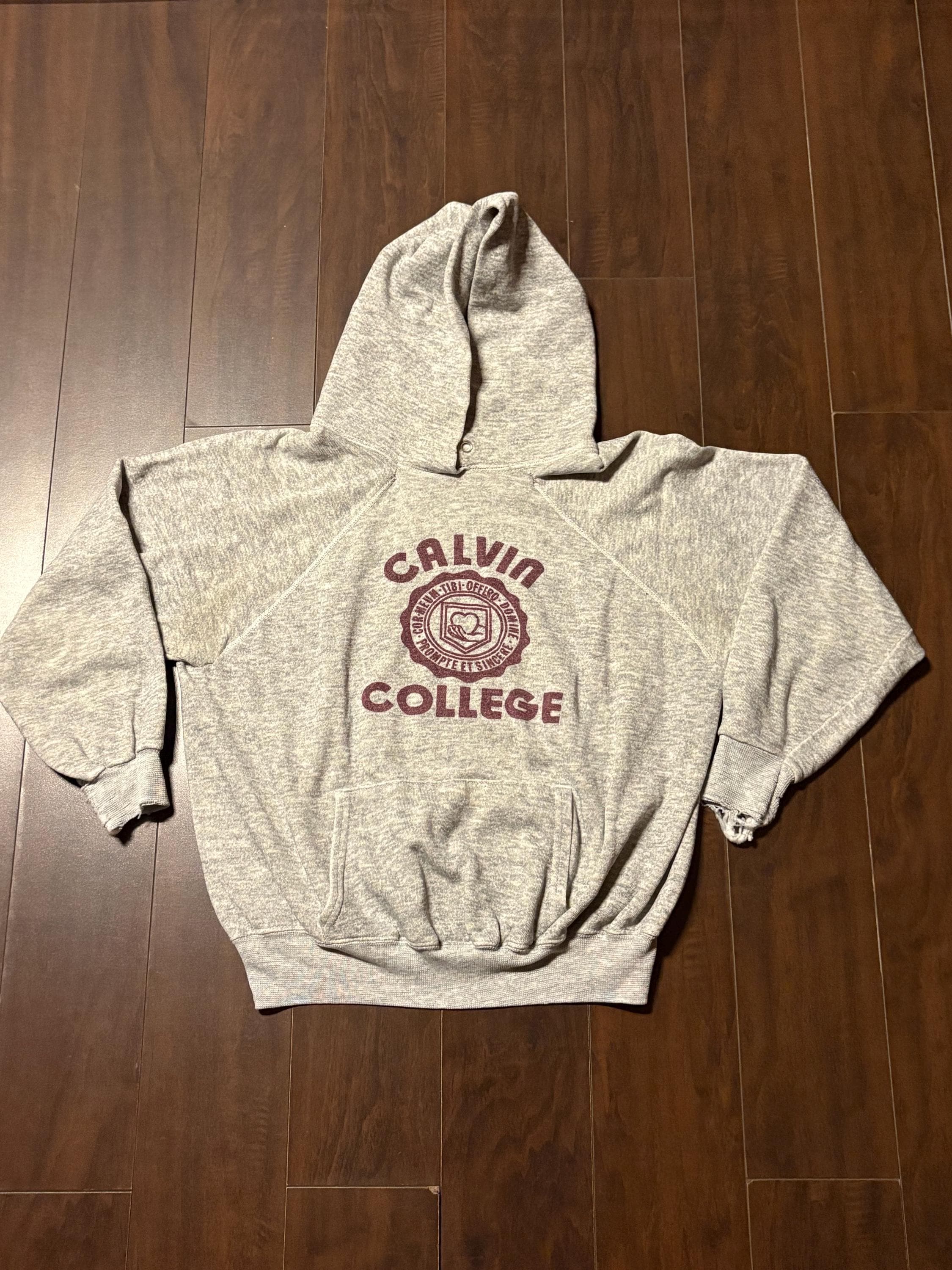 Vintage 70s College Sweatshirt - Etsy