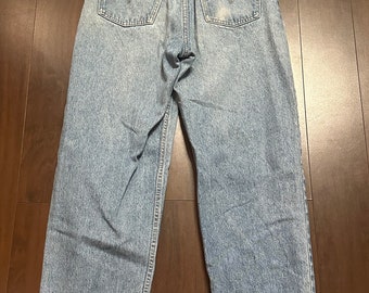 Vintage 1980s Levi’s Strauss Co 634 Orange Tab Denim Jeans Pants USA