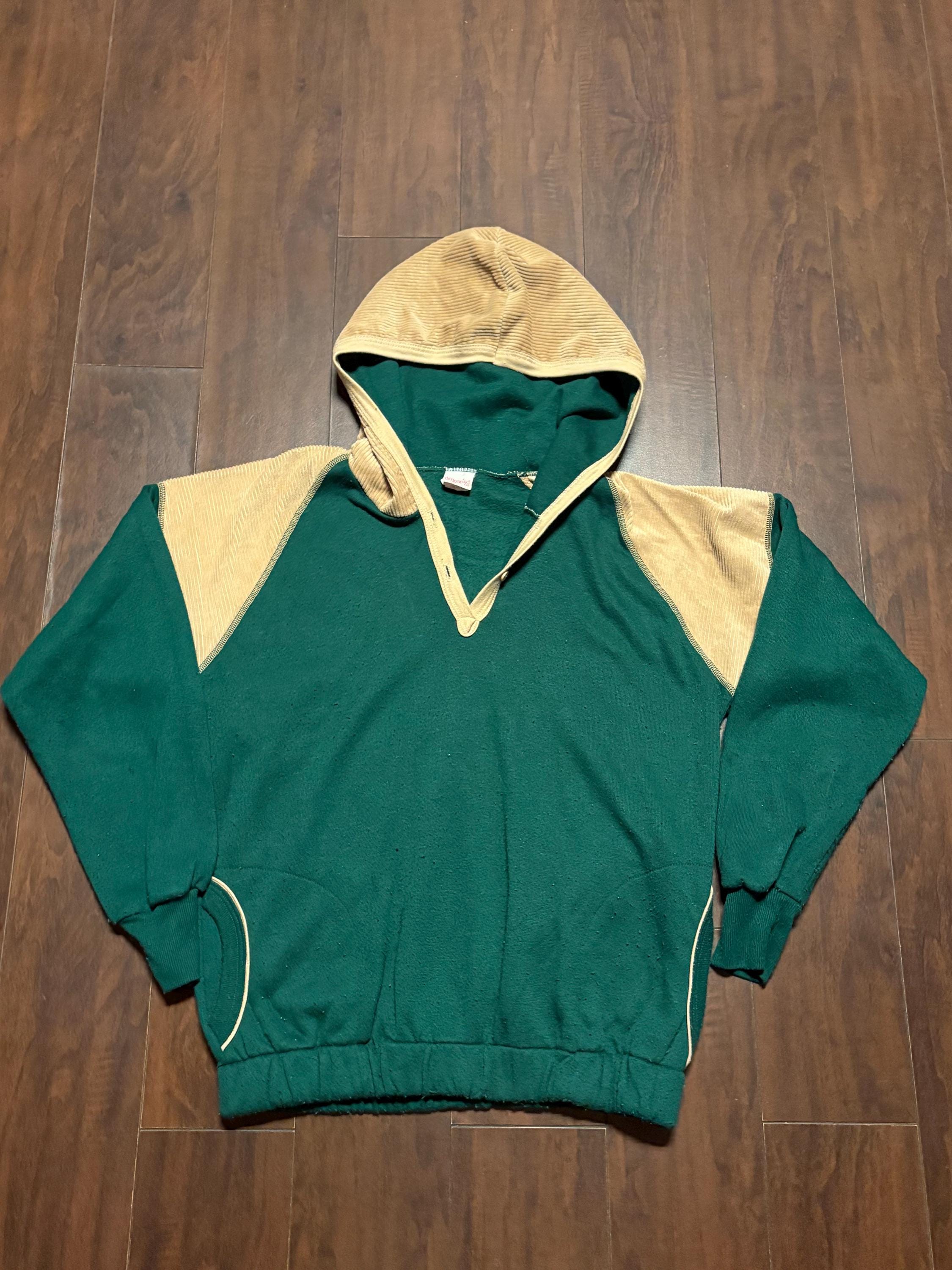 トップス 50s t vintage sweatshirt 2tone Two Tone Hoodie