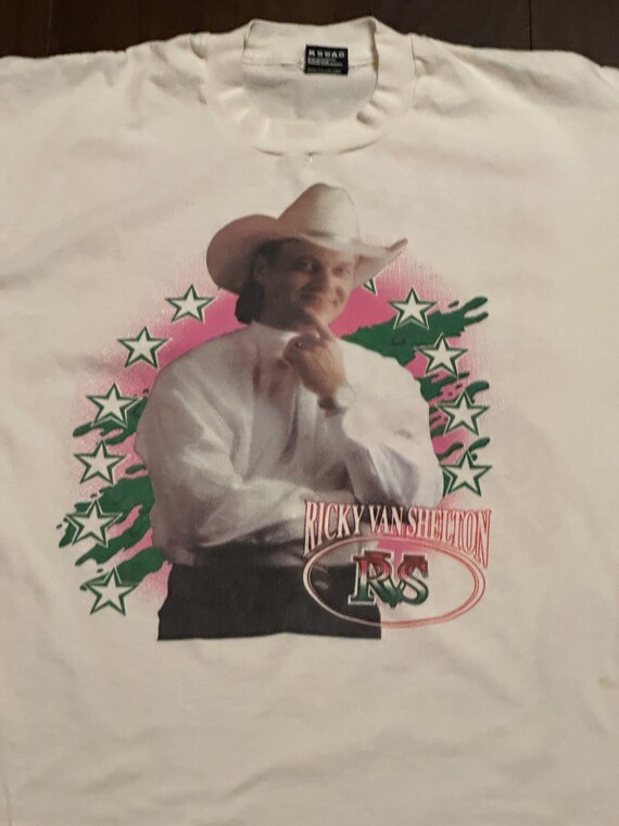 Vintage 1990s Ricky Van Shelton Country Band Tour… - image 4