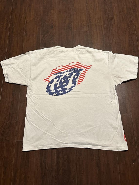 Vintage 2002-03 Rolling Stones Music Tour Band Mouth T Shirt USA 