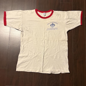 Camiseta Champion Ringer vintage de los años 70: Conferencia Nacional de Colorado Springs