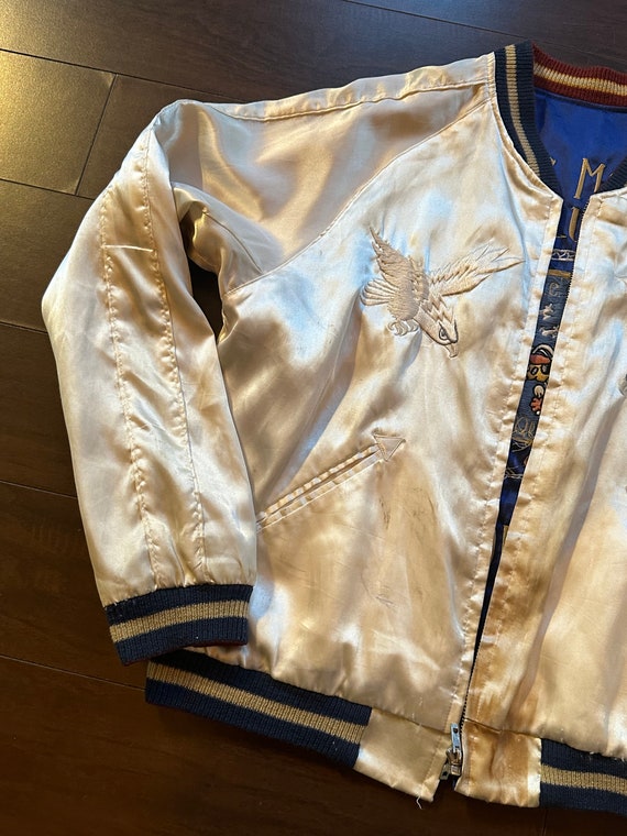 Vintage 1990s Souvenir Jacket Korea 195354 Airmen’s … Gem