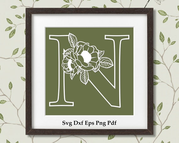 Download Clip Art Decorative Typography Letter Cricut Baby Eps Dxf Kids Png Cutting Svg File Floral Monogram Alphabet T Initial Svg Wedding Art Collectibles