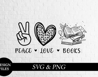 Download Love Reading Svg Etsy