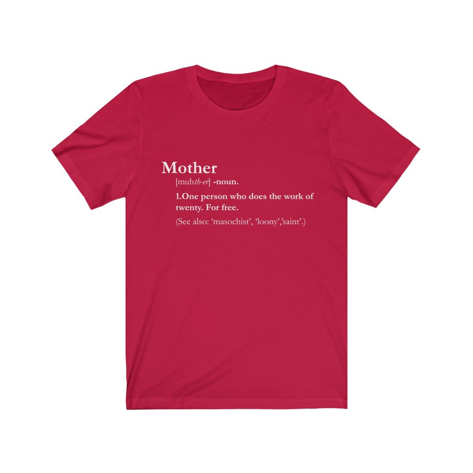 Mother Definition Shirt Mom Definition Tshirt Mother Meaning Etsy