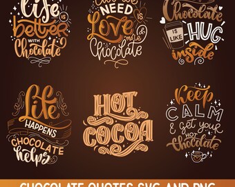 Chocolate Quotes | Etsy