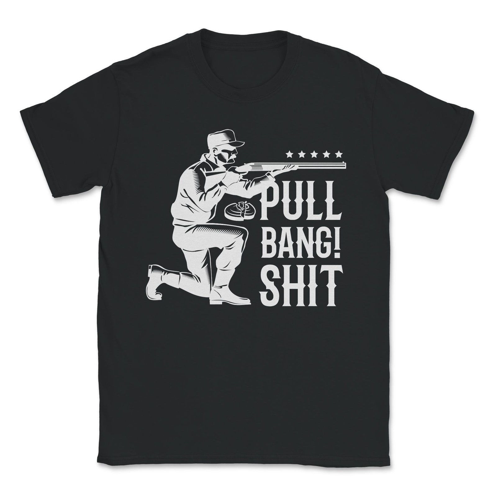Trap Shooting Design For A Trap Shooters Unisex T Shirt Etsy