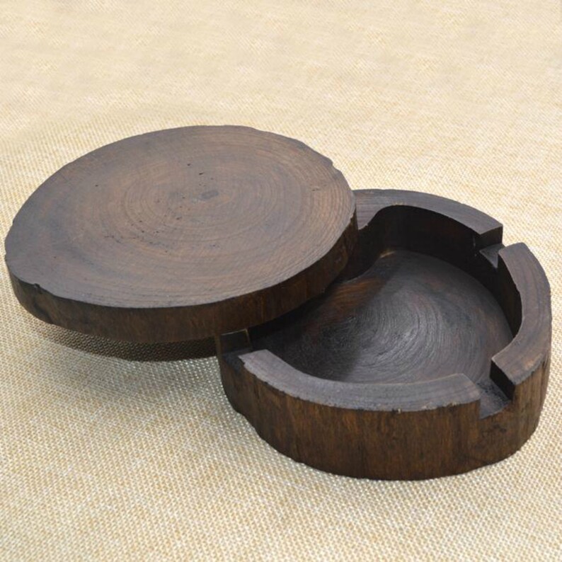 Diy Outdoor Ashtray With Lid - fantastic_008 Round Original Wooden Cigarette Ashtray ... / Glue ...