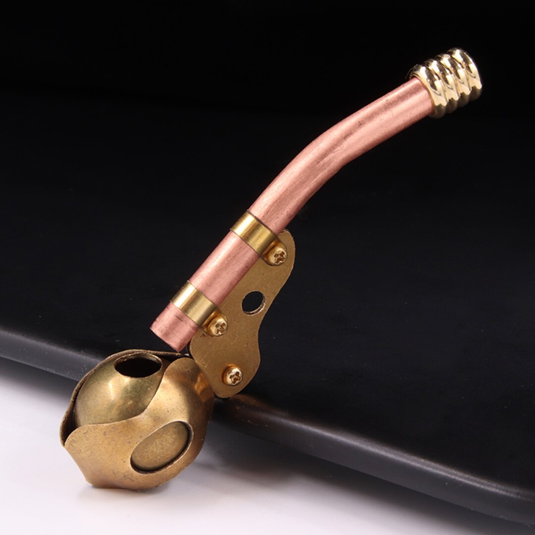 3.3l Nautical Brass & Copper Boatswain Whistle Etsy