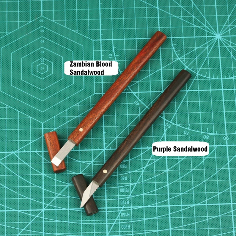 Handmade M390 Powder Steel Carving Tool Engraving Burin Etsy