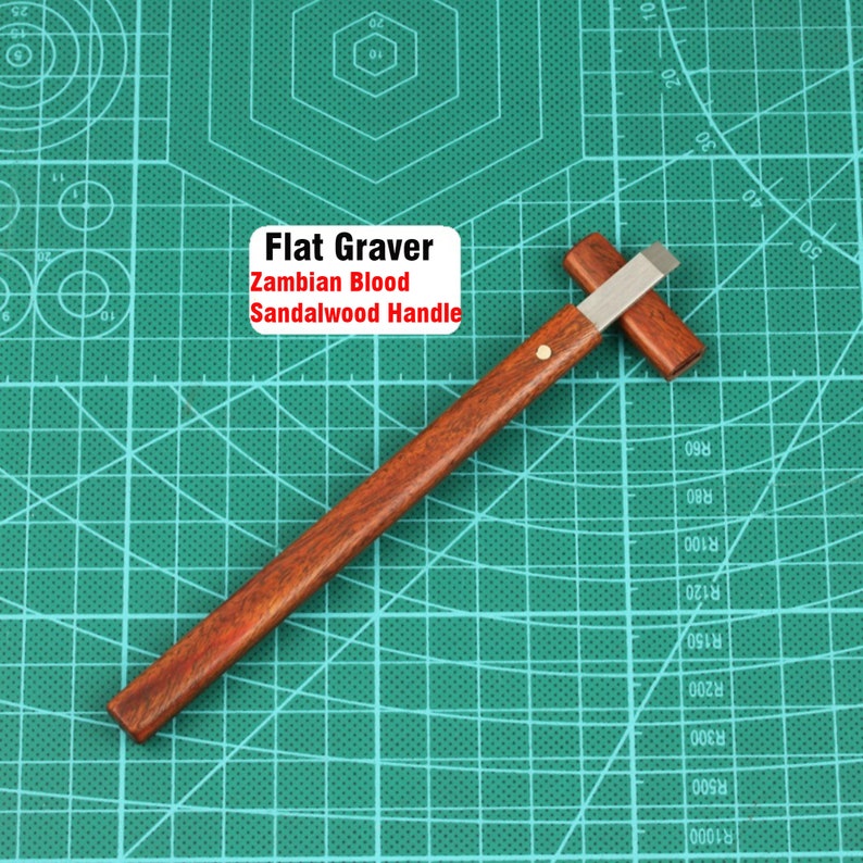 Handmade M390 Powder Steel Carving Tool Engraving Burin Etsy